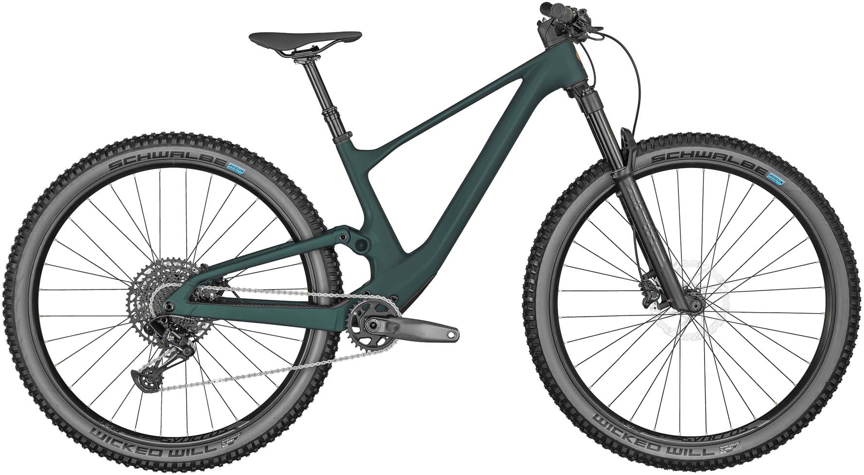 Scott Contessa Spark 920 Rainforest Green 2024 - Fully Mountainbike per Donne