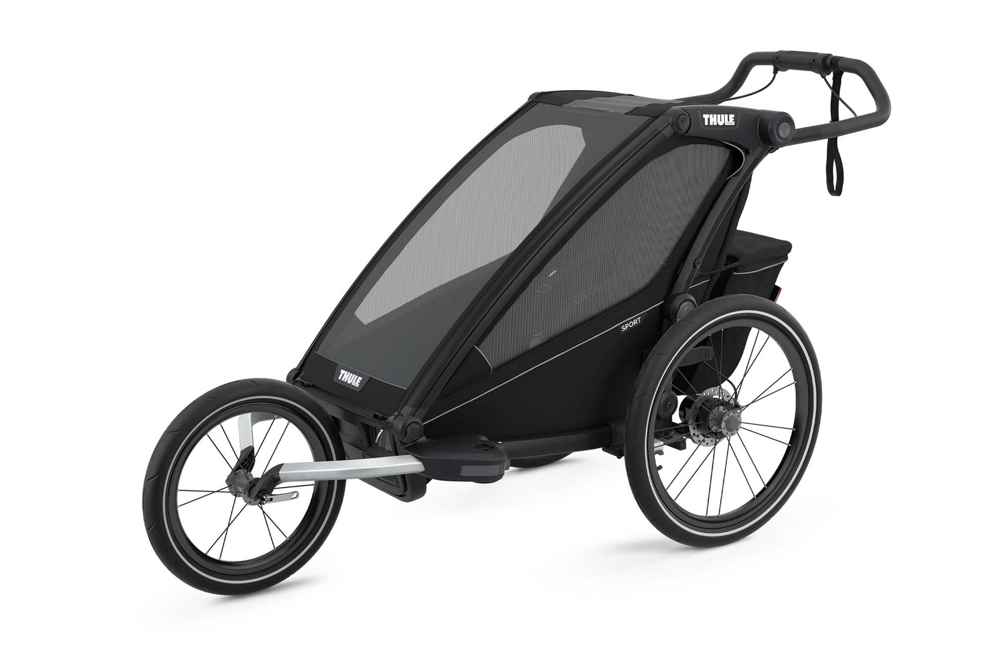Thule Rimorchio per bambini Chariot Sport 1, nero notte