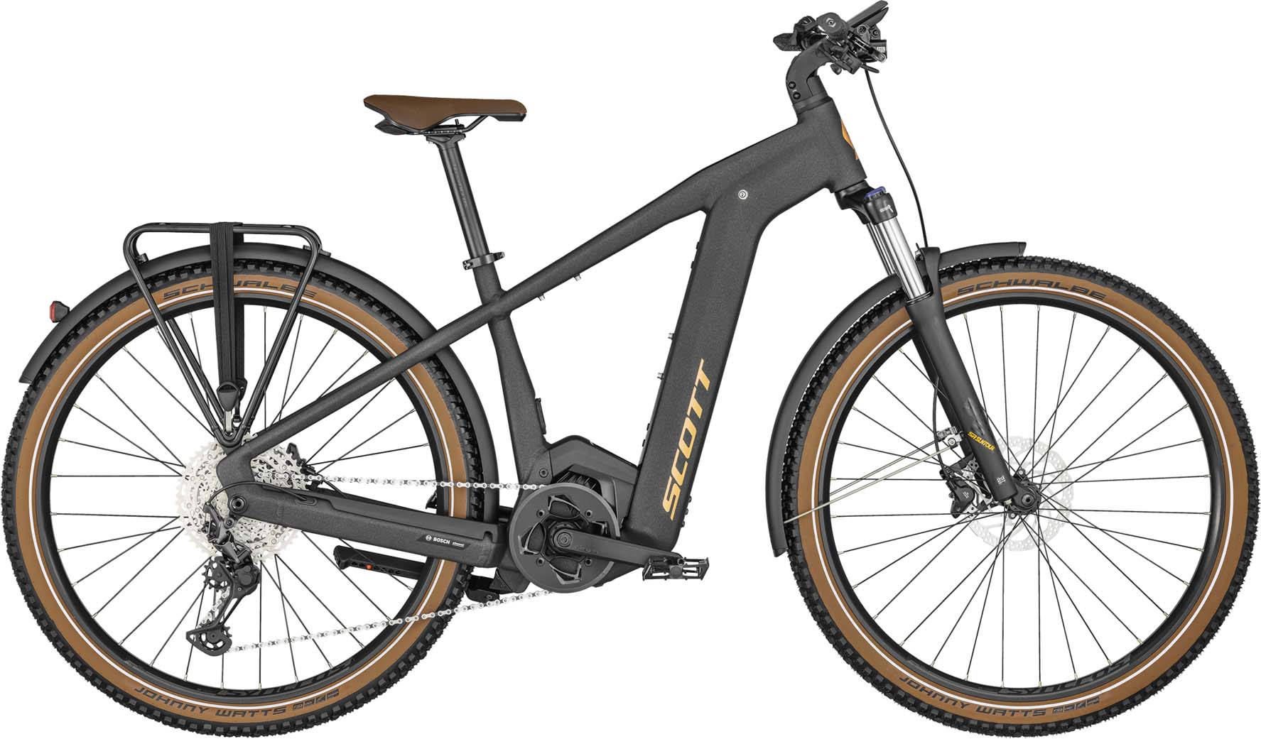 Scott Axis eRIDE 20 Men Galaxy Black 2024 - E-Bike Hardtail Mountainbike Trekking