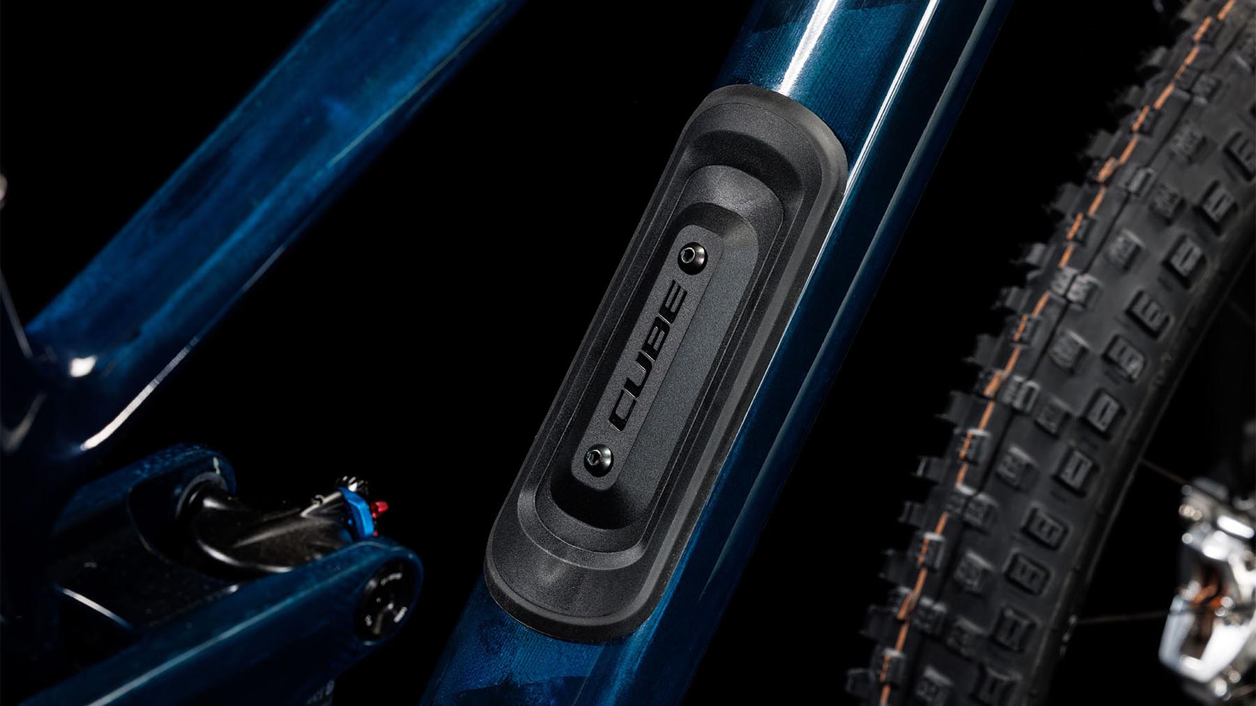 Cube Stereo ONE44 C:68X SLT liquidblue n black Fahrrad Fully