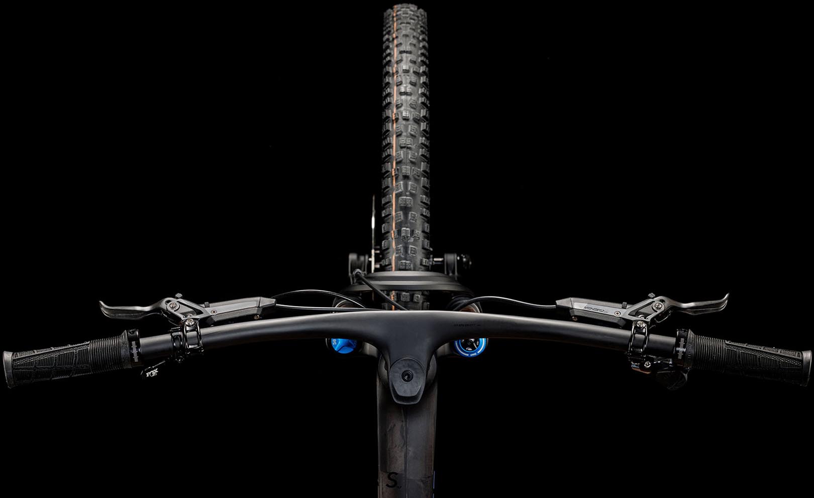 Cube Stereo ONE55 C:62 SLT 29 carbon n black 2024 - CUBE Stereo Carbon Cockpit System Lenker