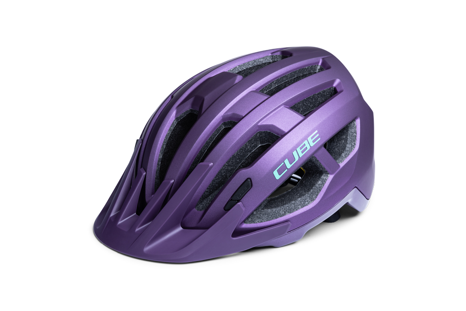 Cube Casco OFFPATH viola