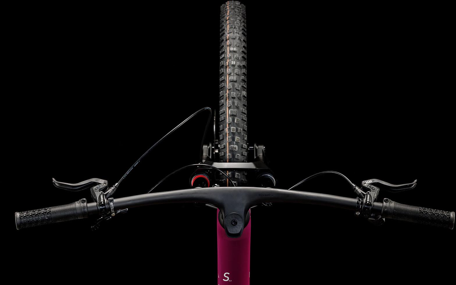 Cube Stereo ONE44 C:68X SLX wine n grey Fahrrad Schwalbe Nobby