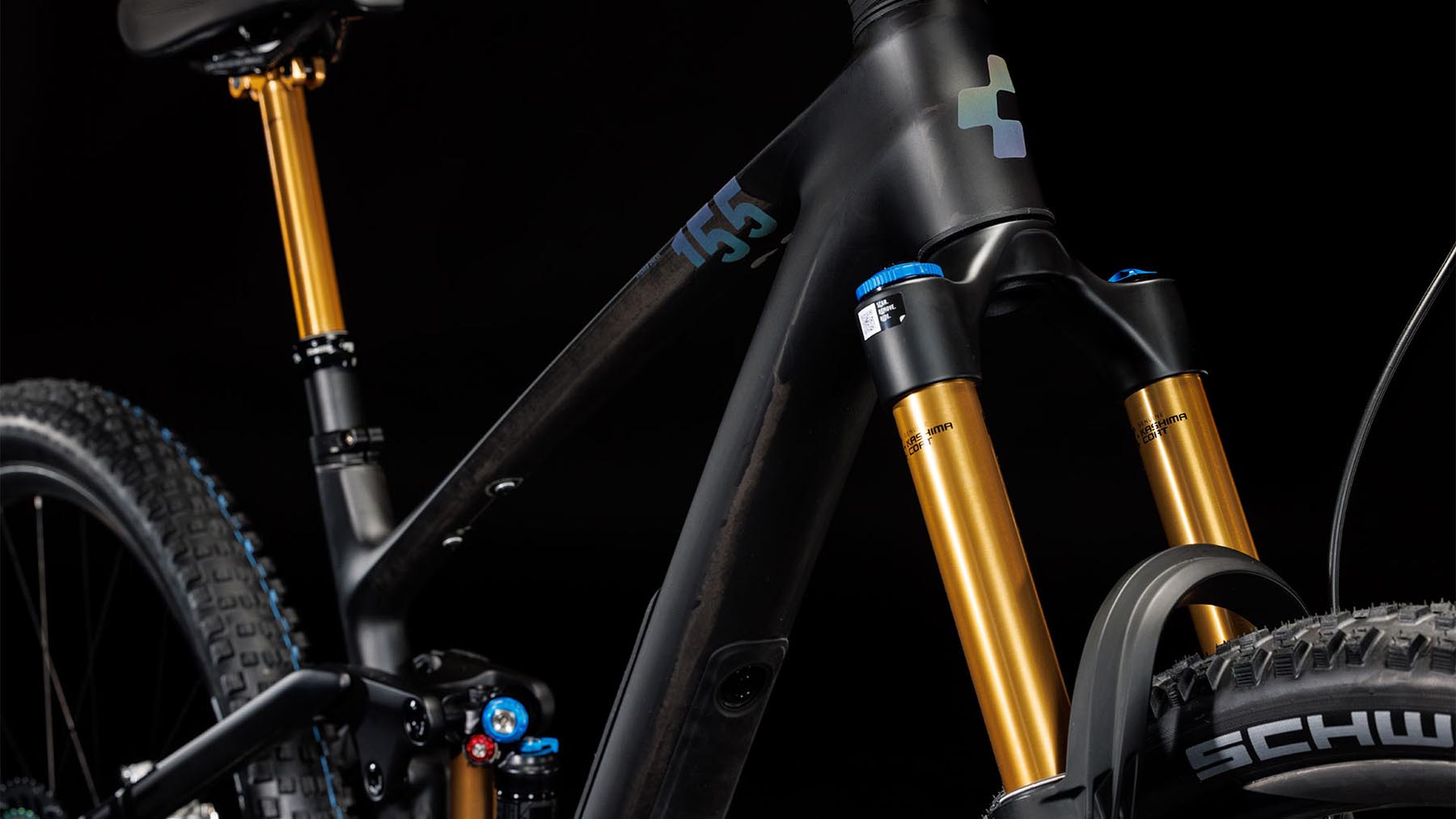 Cube Stereo ONE55 C:62 SLT 29 carbon n black 2024 - Fox 36 Float Factory FIT GRIP2 Gabel