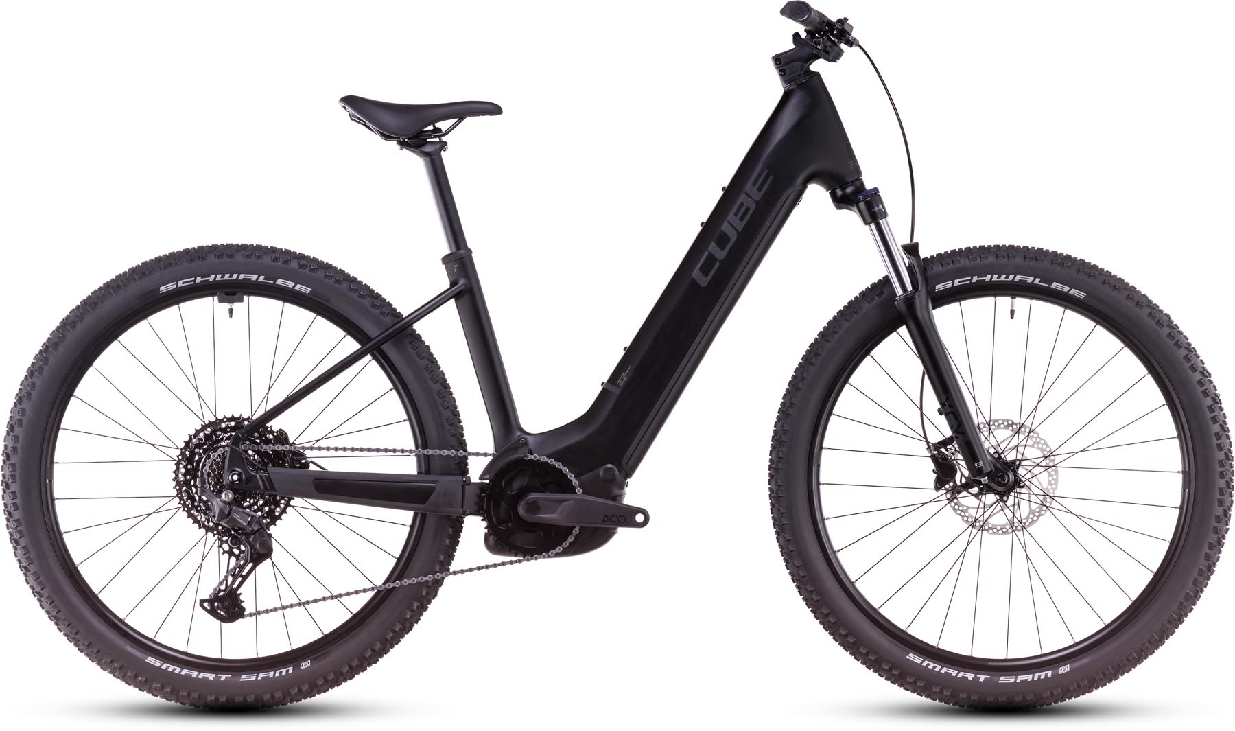 Cube Reaction Hybrid ONE 800 blackline 2025 - E-Bike Hardtail Mountainbike per principianti