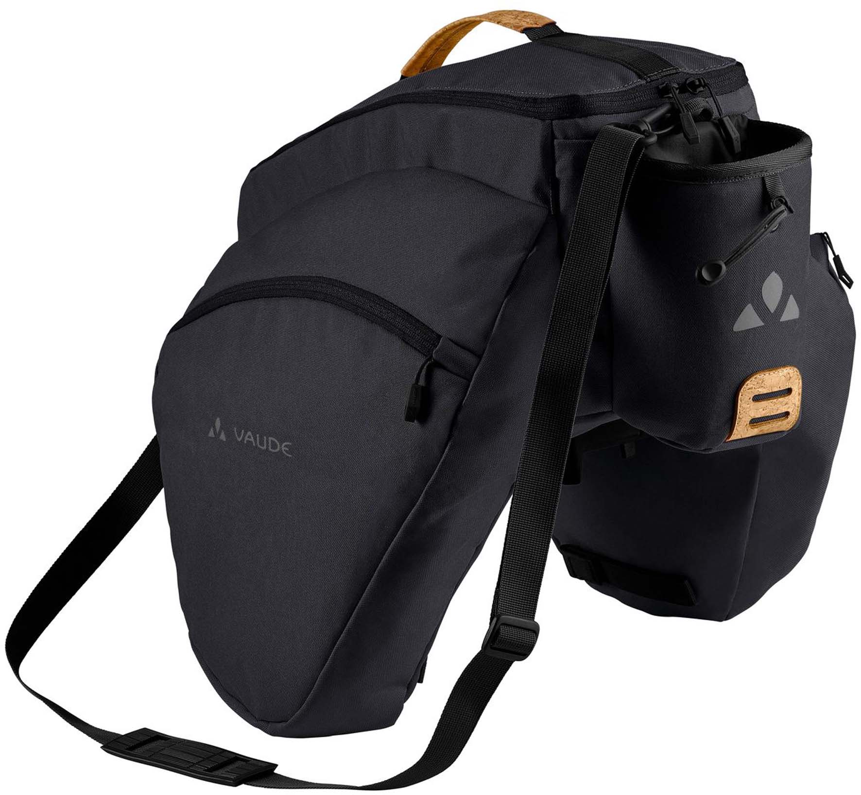 Vaude eSilkroad Plus, borsa per il trasporto, nero