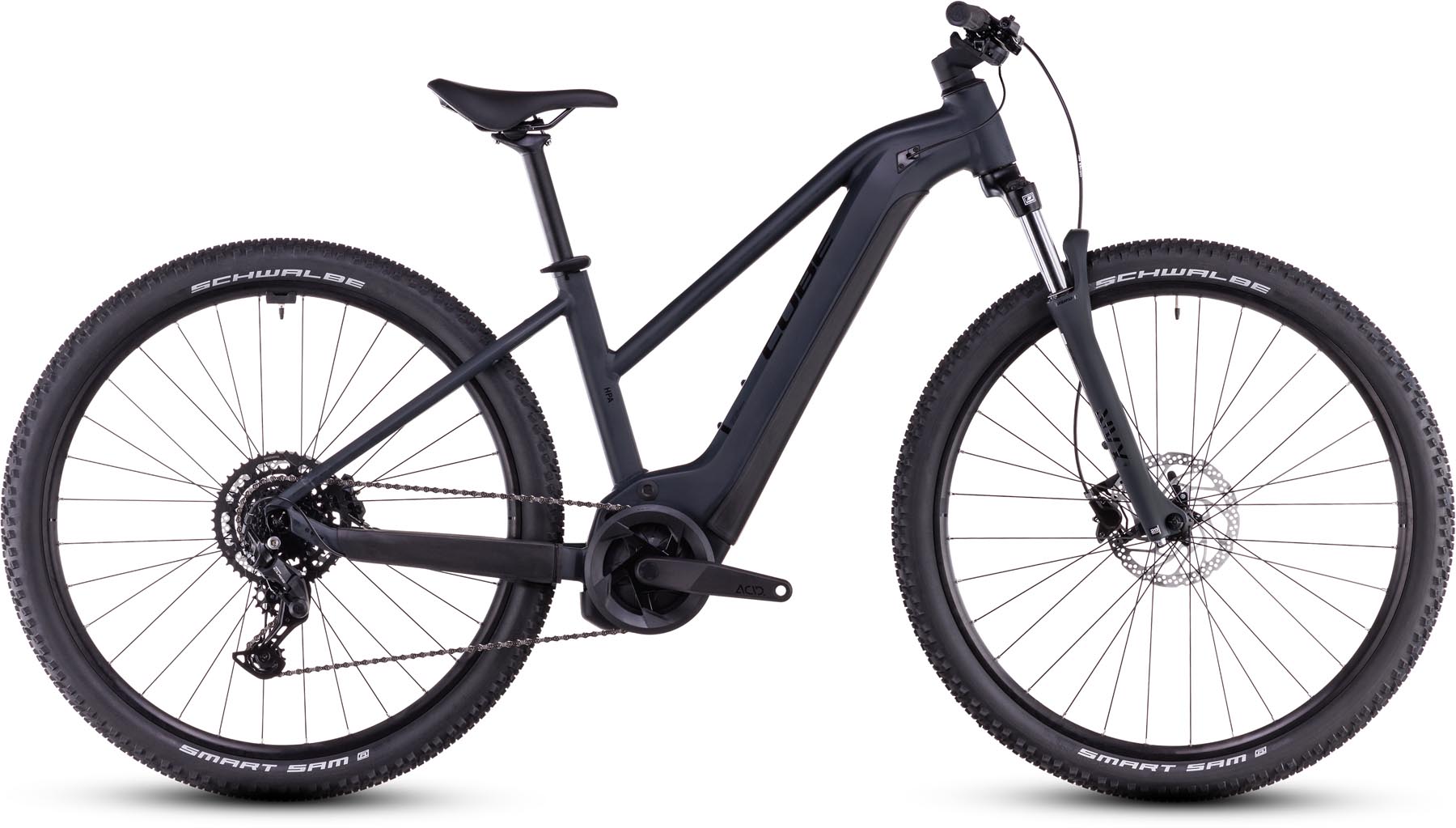 Cube Reaction Hybrid Performance 625 night n black 2025 - E-Bike Hardtail Mountainbike per Donne