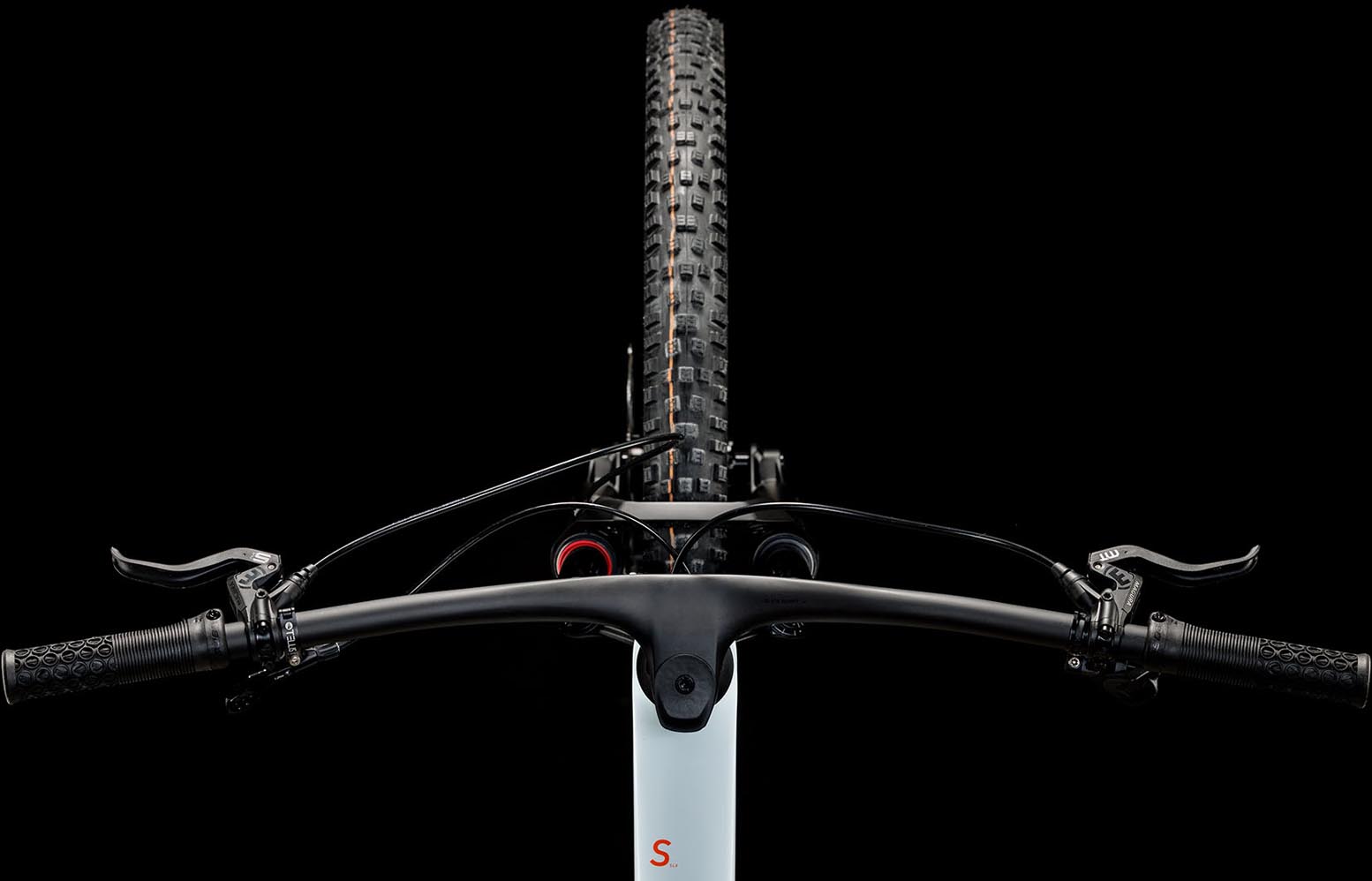 Cube Stereo ONE44 C:68X SLX frostwhite n black Fahrrad Schwalbe Reifen Fully Mountainbike