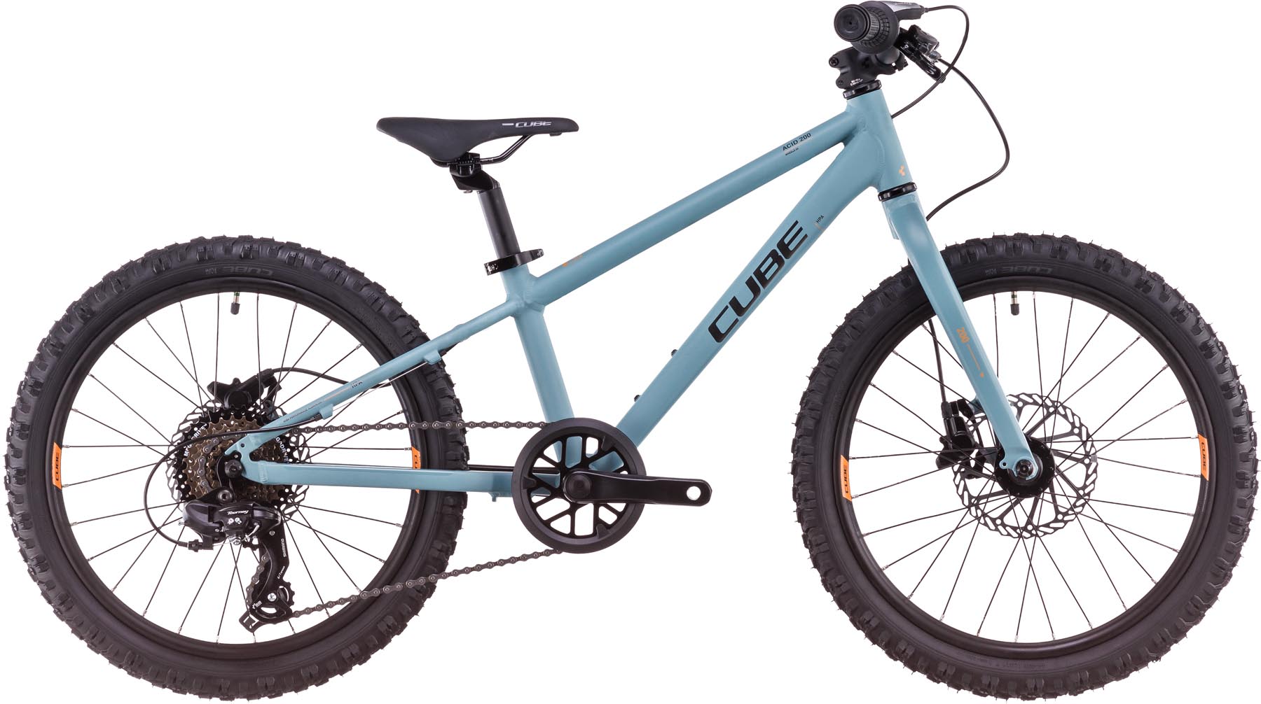 Cube Acid 200 Disc tealblue n orange 2025 - Bici per bambini 20 pollici