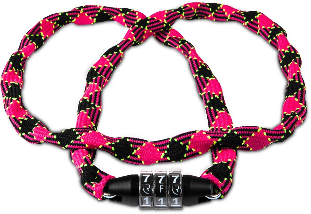 RFR Serratura a combinazione Stile CMPT rosa neon e nero