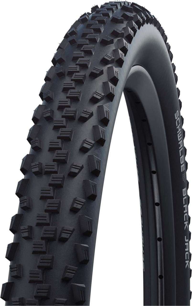 Schwalbe Pneumatici BLACK JACK 50-559 26" x 2.00, 640 g, nero