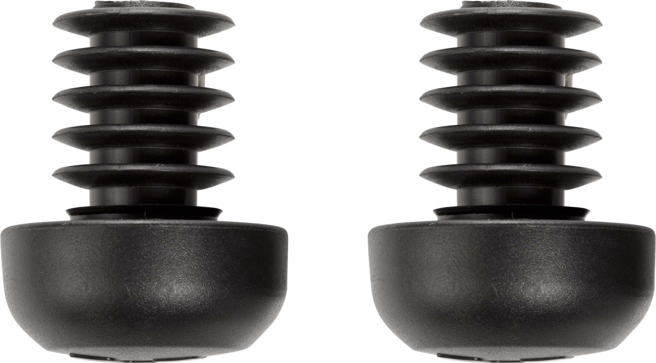 Cube Natural Fit Spina per grande diametro interno del manubrio nero
