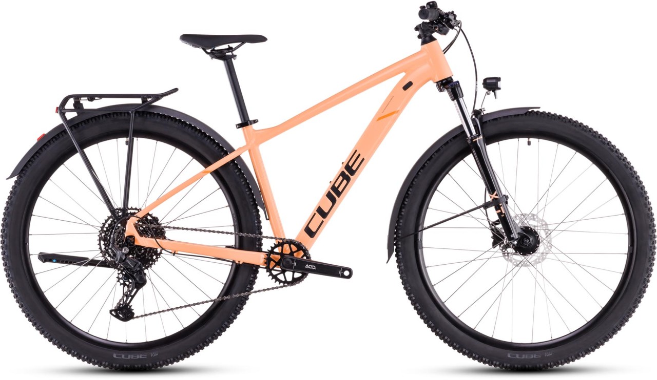 Cube Aim Race Allroad tangerine n black 2025 - Hardtail Mountainbike