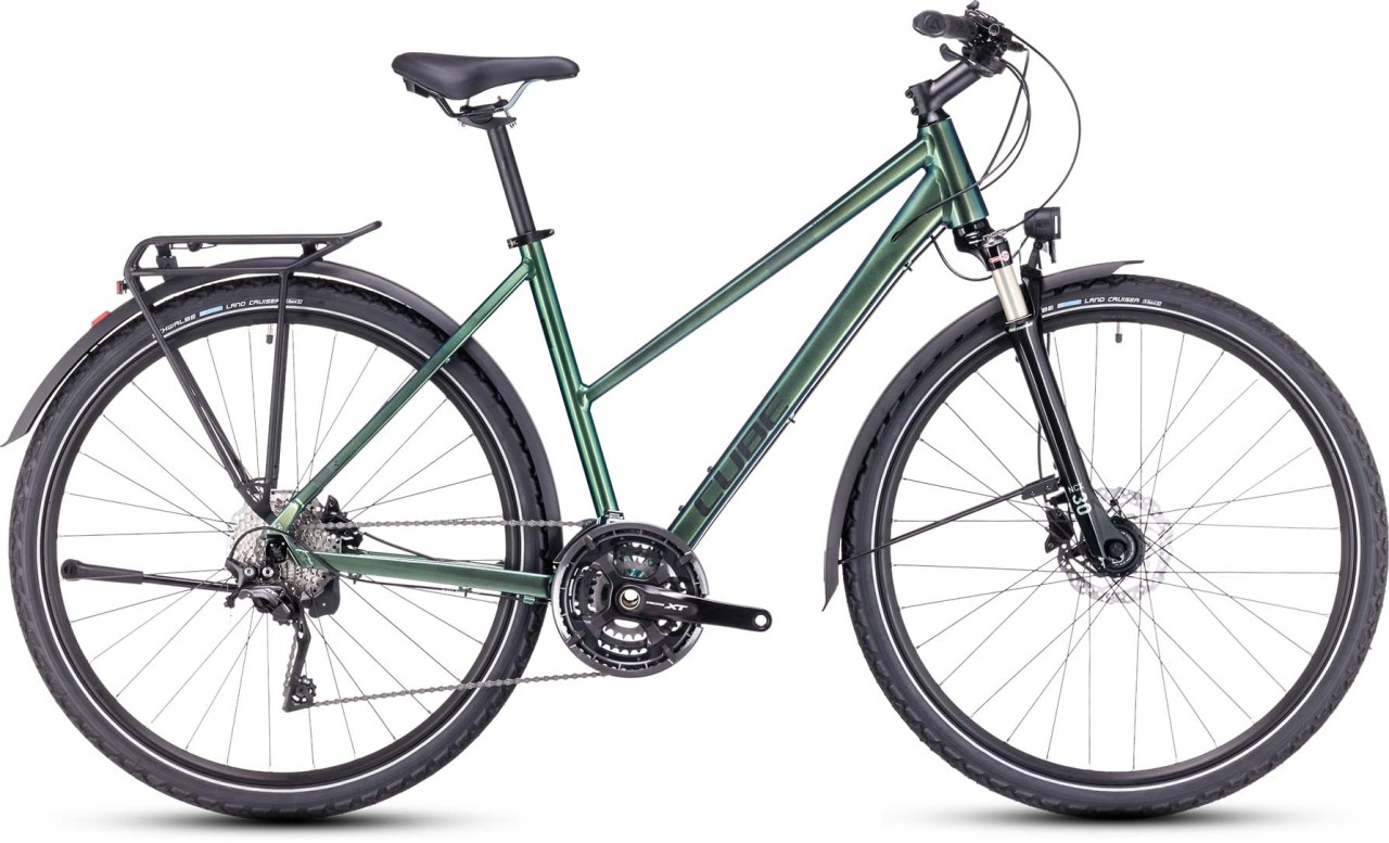 Cube Nature EXC Allroad verde n black 2023 - Bici da Cross per Donne