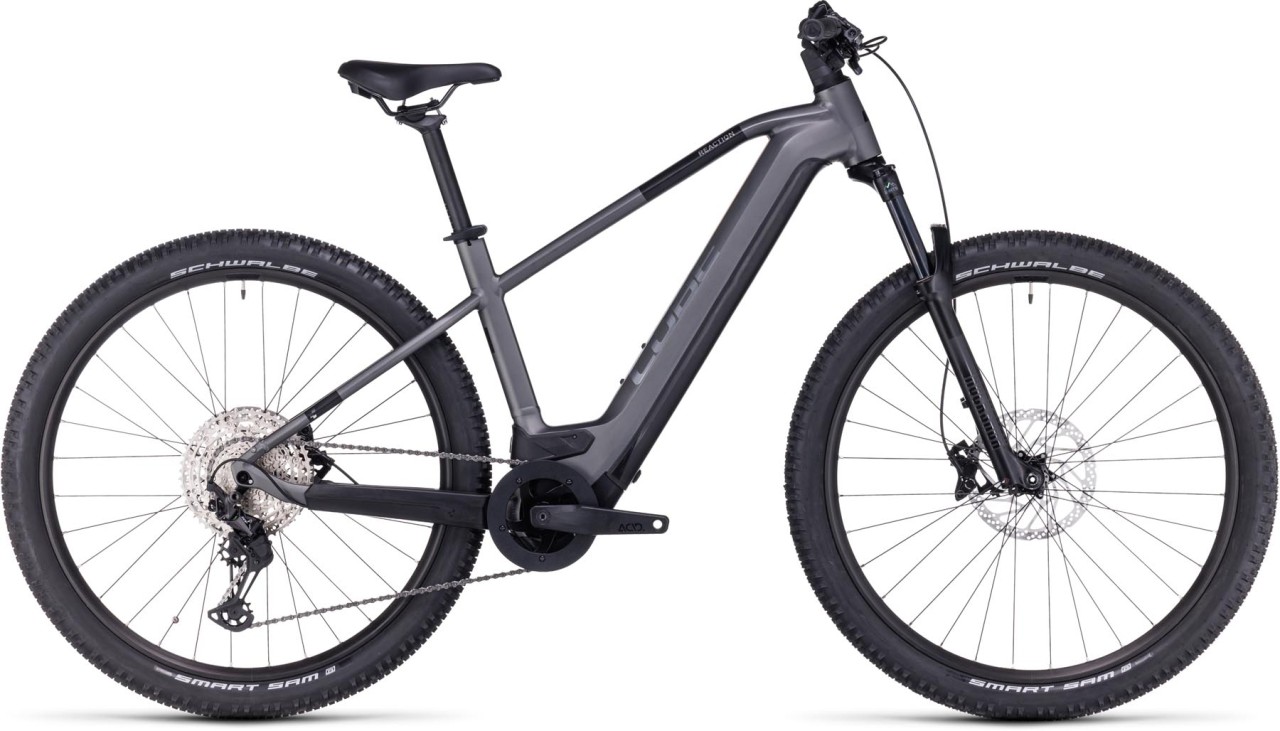 Cube Reaction Hybrid Race 625 grey n metal 2024 - E-Bike Hardtail Mountainbike