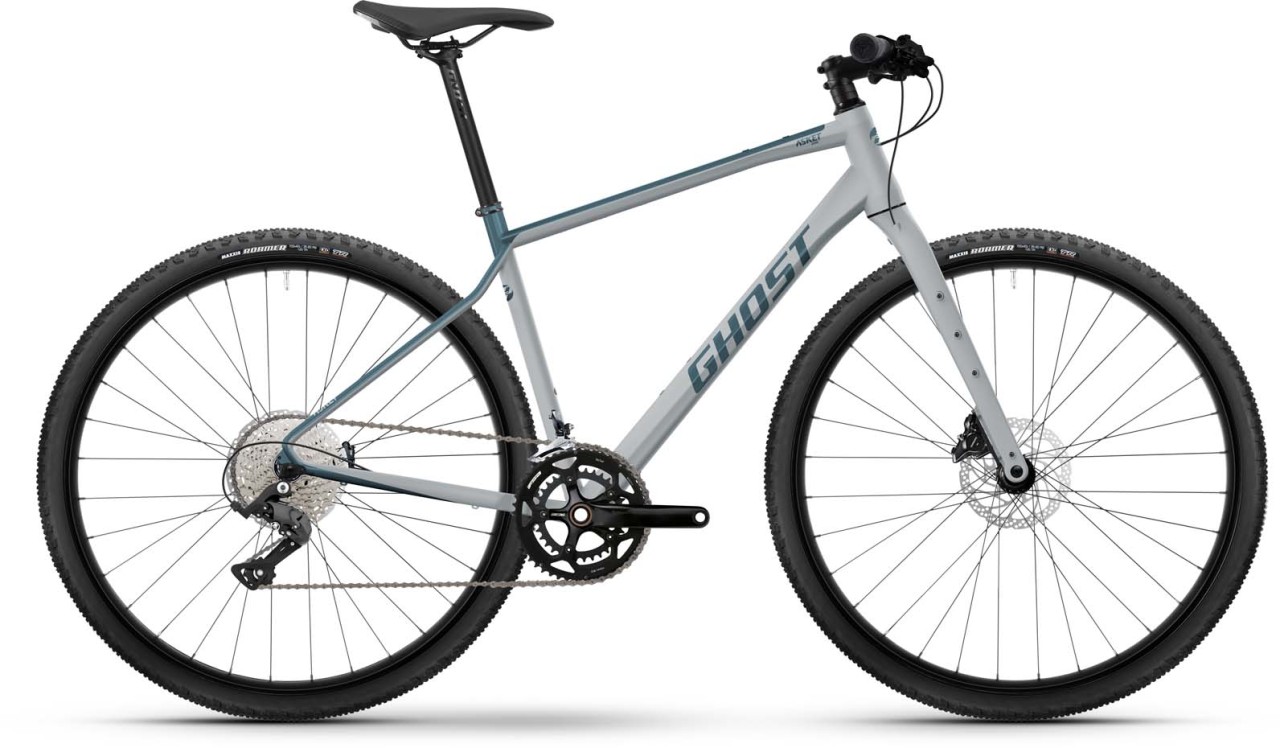 Ghost Urban Asket metallic light grey / shark blue 2023 - Bici Cyclocross