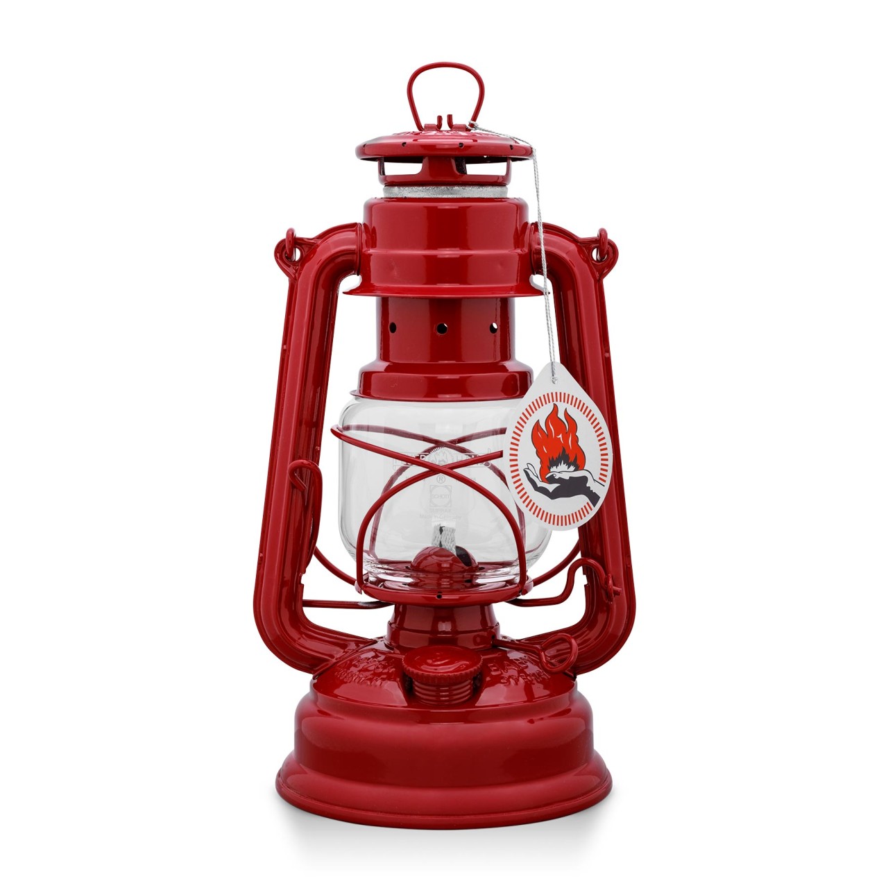 Feuerhand Lanterna Storm 276 rosso rubino
