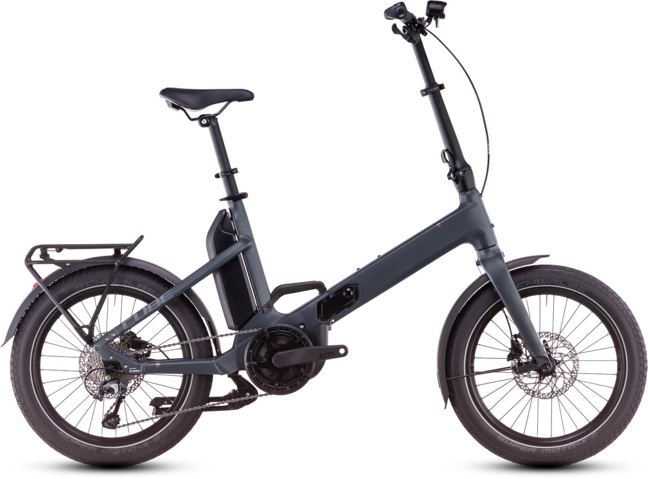 Cube Fold Hybrid 500 sagebrushgreen n prism 2025 - E-Bike Pieghevole