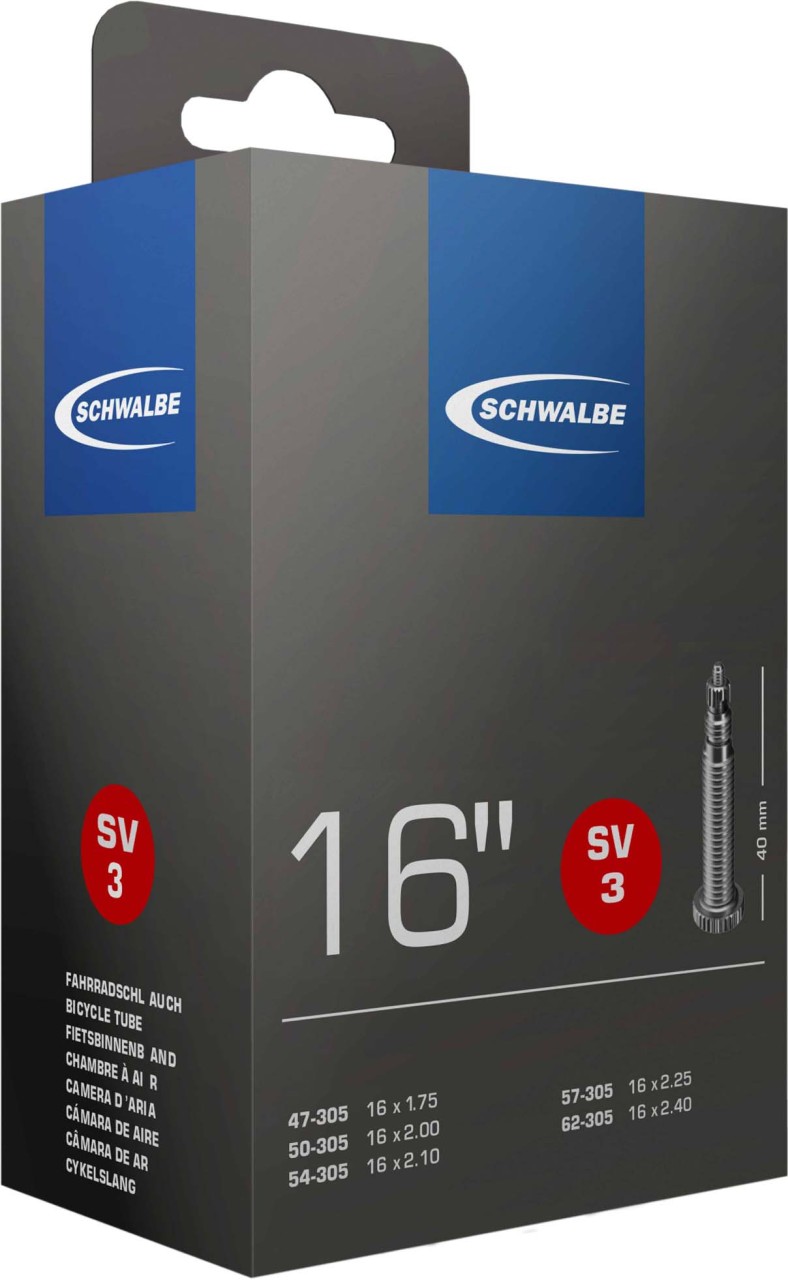 Schwalbe Tubo SV, n. 3 (16")