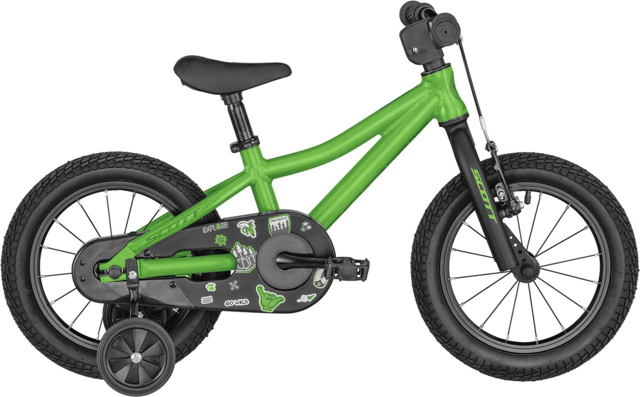 Scott Roxter 14 Smith Green 2023 - Bici per bambini 14 pollici