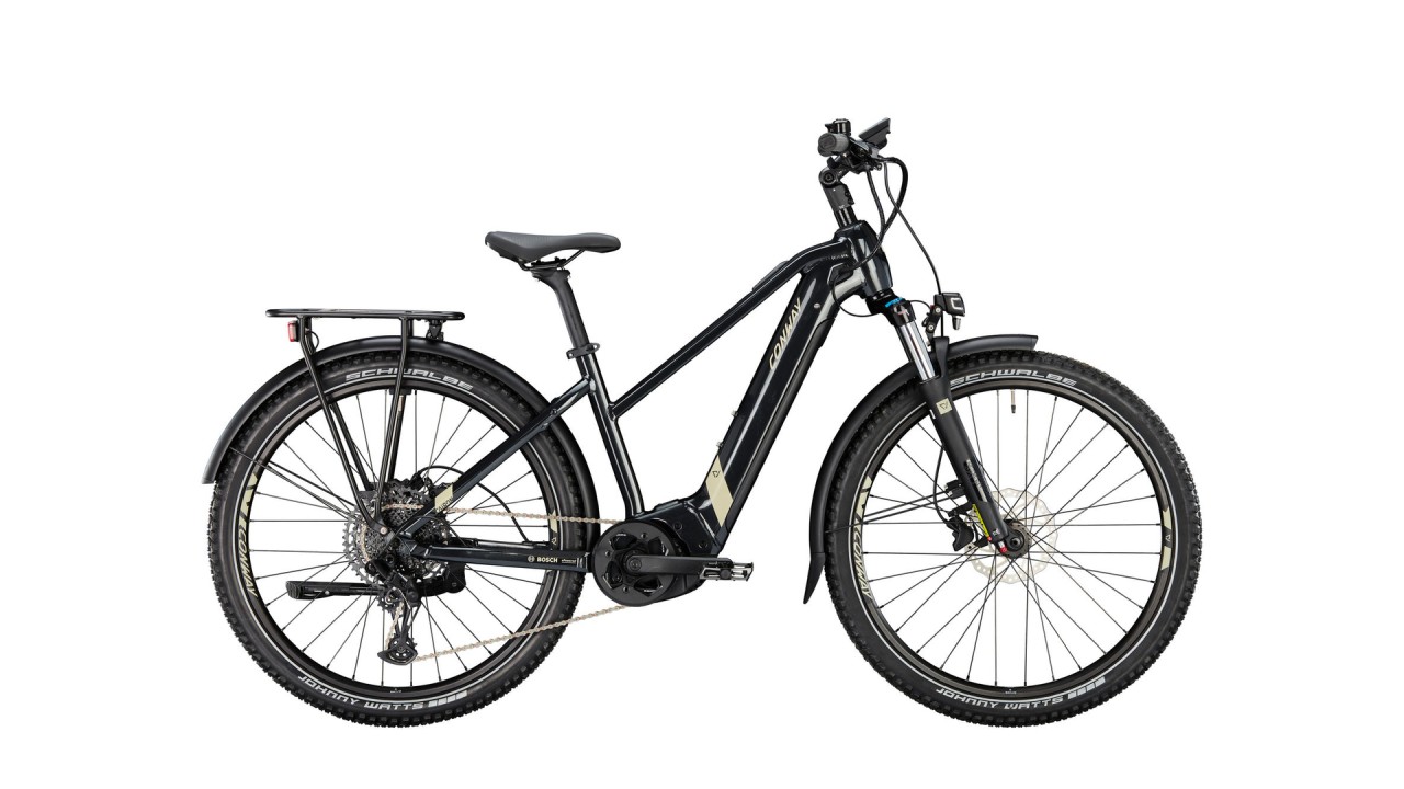 Conway Cairon C 3.0 625Wh black metallic / desert matt 2023 - E-Bike Hardtail Mountainbike per Donne
