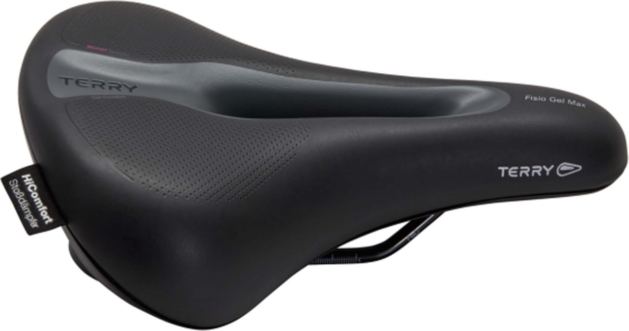 Terry Sella da trekking Fisio Flex Gel Max Donna, nero