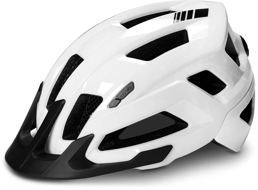 Cube Casco STEEP bianco lucido