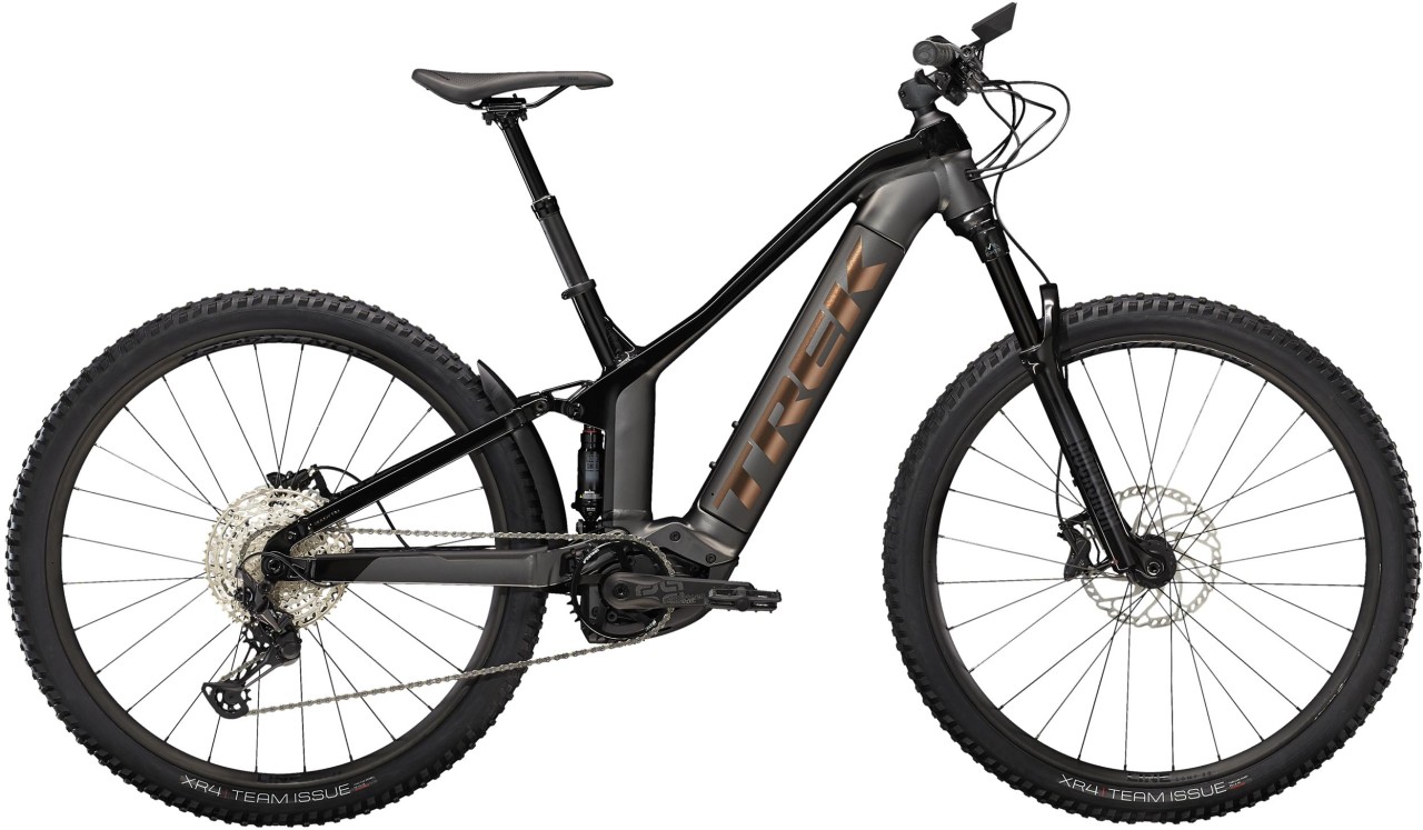 Trek Powerfly FS 7 Matte Dnister Black / Gloss Trek Black 2022 - E-Bike Fully Mountainbike - Modello attuali dimostrativi