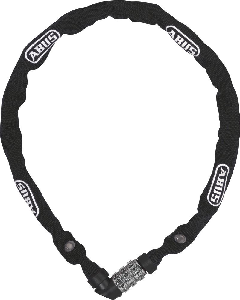 Abus combinazione serratura-catena 1200 Web nero