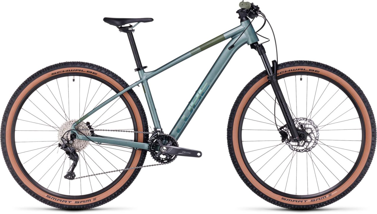 Cube Access WS Race sparkgreen n olive 2023 - Hardtail Mountainbike per Donne