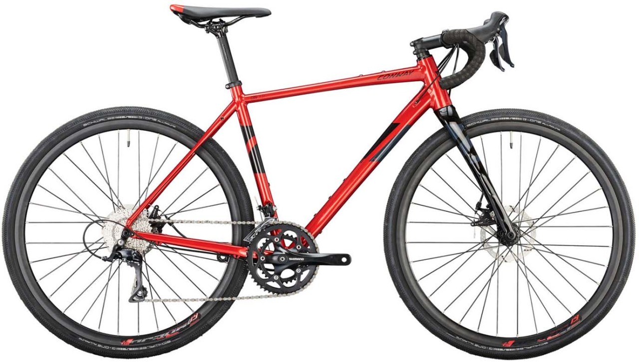 Conway GRV 3.0 red metallic / black metallic 2022 - Bicicletta da strada