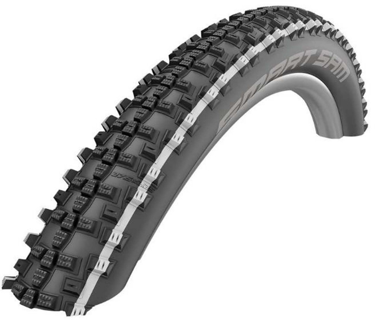 Schwalbe 26x2.25 S SmartSam Perf.Addix HS476 57-559 strisce bianche