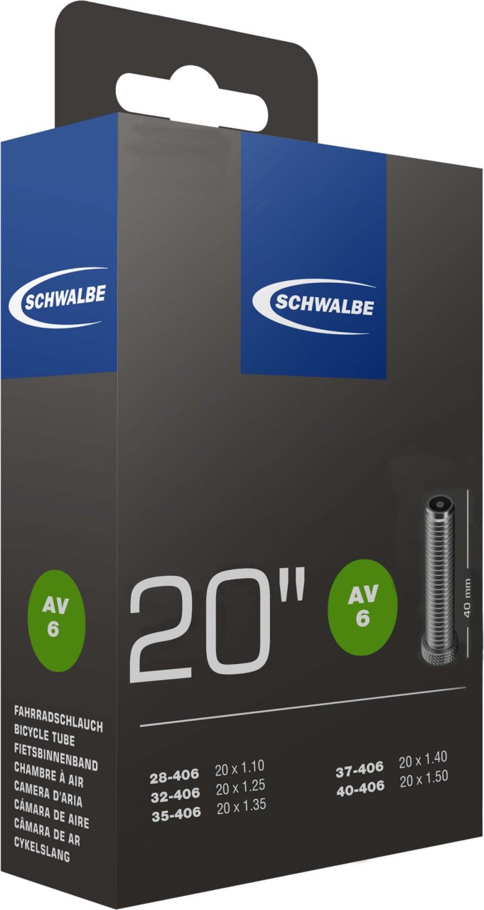 Schwalbe Tubo flessibile AV n. 6 20"