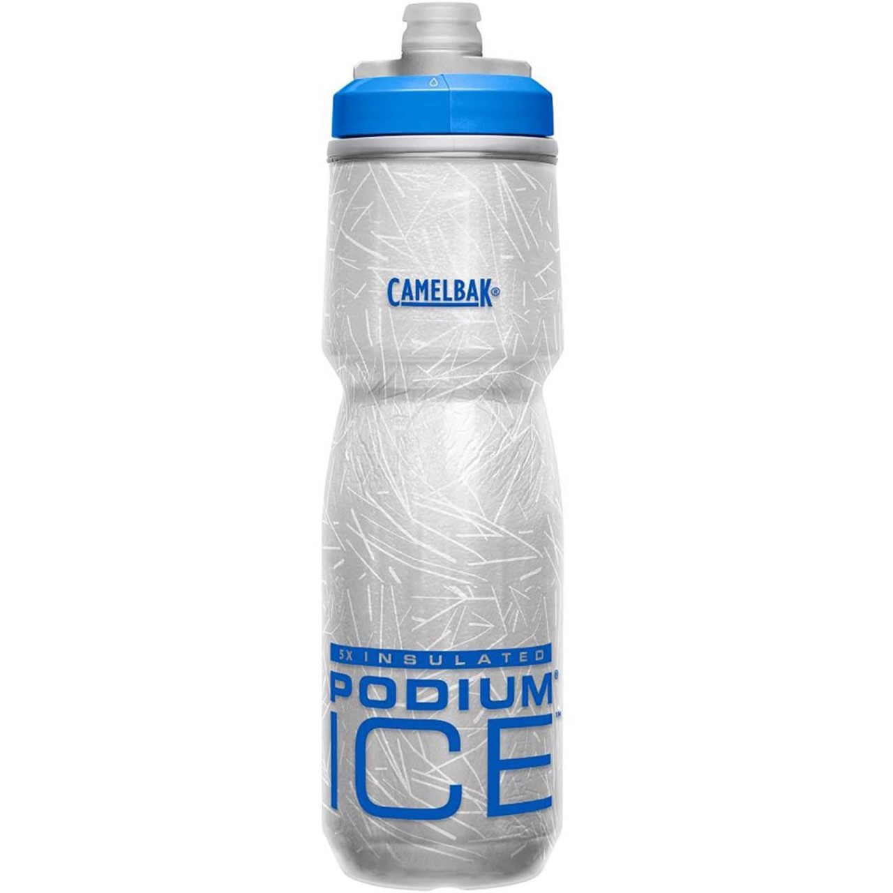 Camelbak Podium Ice Drinking Bottle Oxford Argento - 620 ml