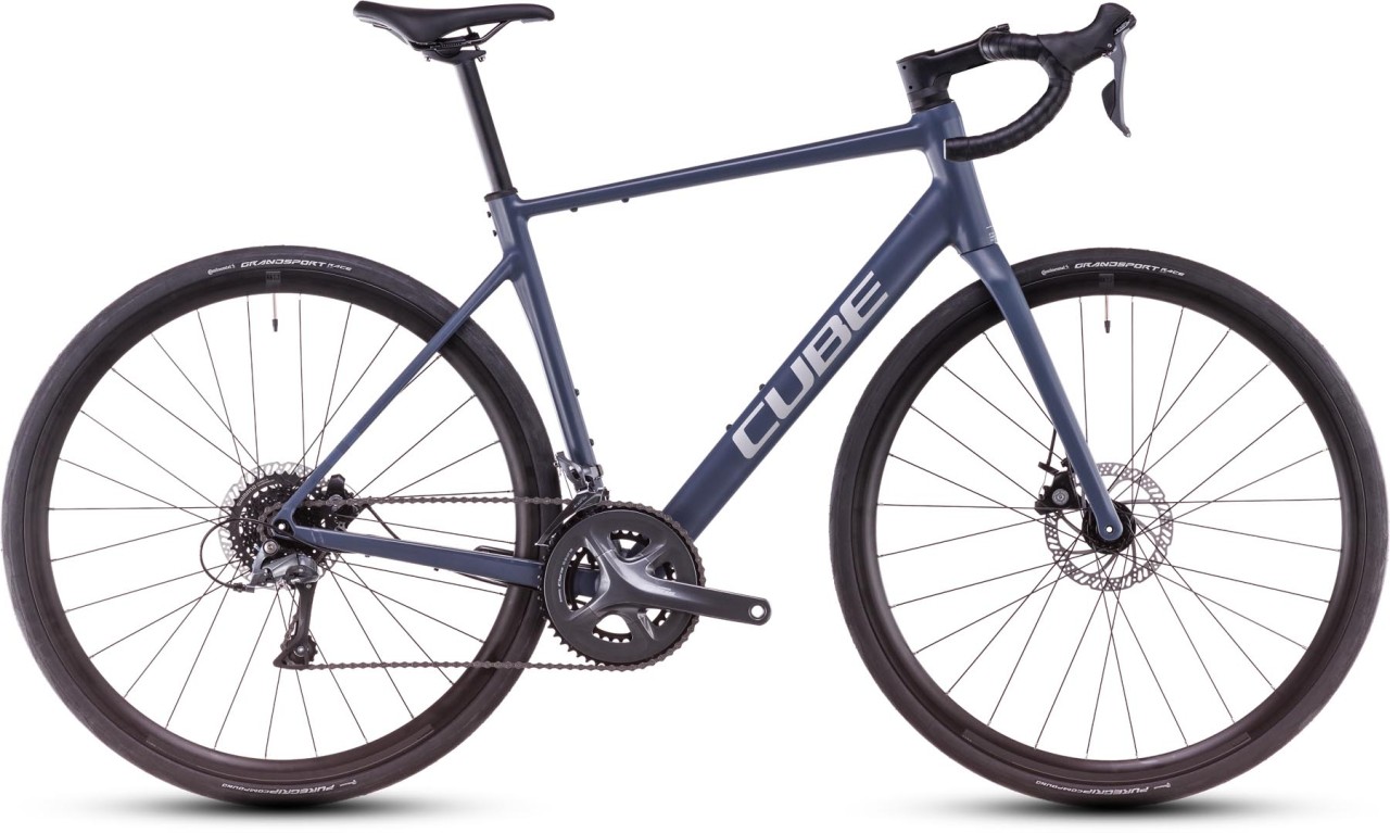 Cube Attain Pro nightflight n grey 2025 - Bici da corsa di aluminio per