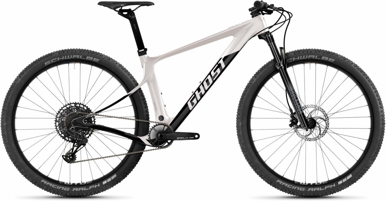 Ghost Lector SF LC light grey / black glossy / matt 2023 - Hardtail Mountainbike