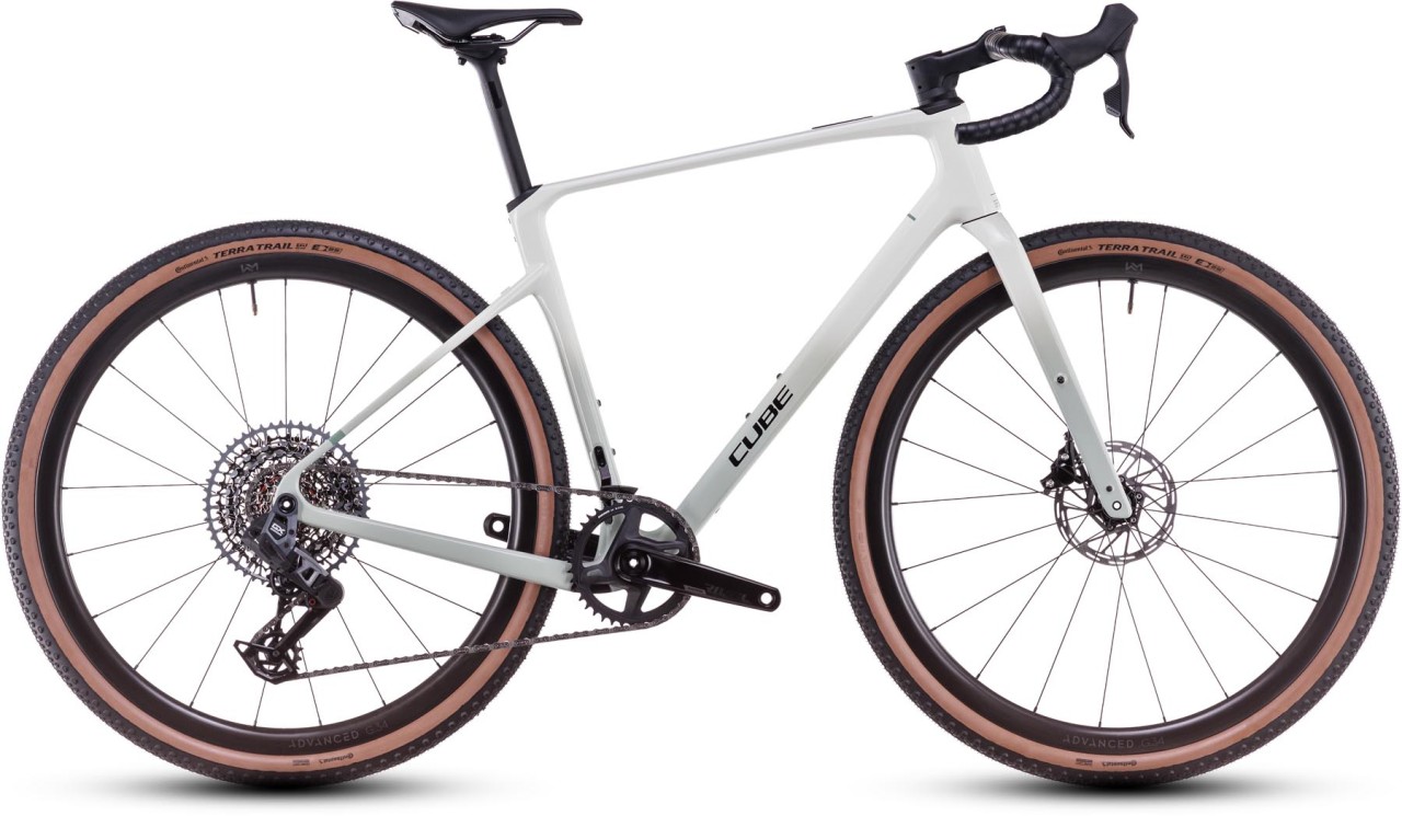 Cube Nuroad C:62 EX desertstone n green 2025 - Bicicletta da strada