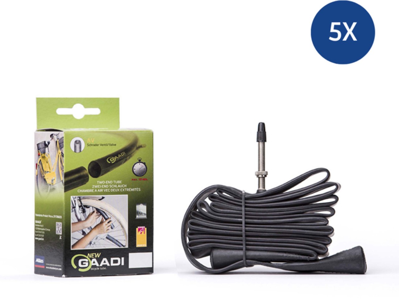 Gaadi Camera d\'aria GAADI, 28" 40/47-622/635 francese. Valvola 47 mm
