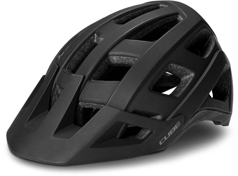 Cube Casco BADGER nero tigrato