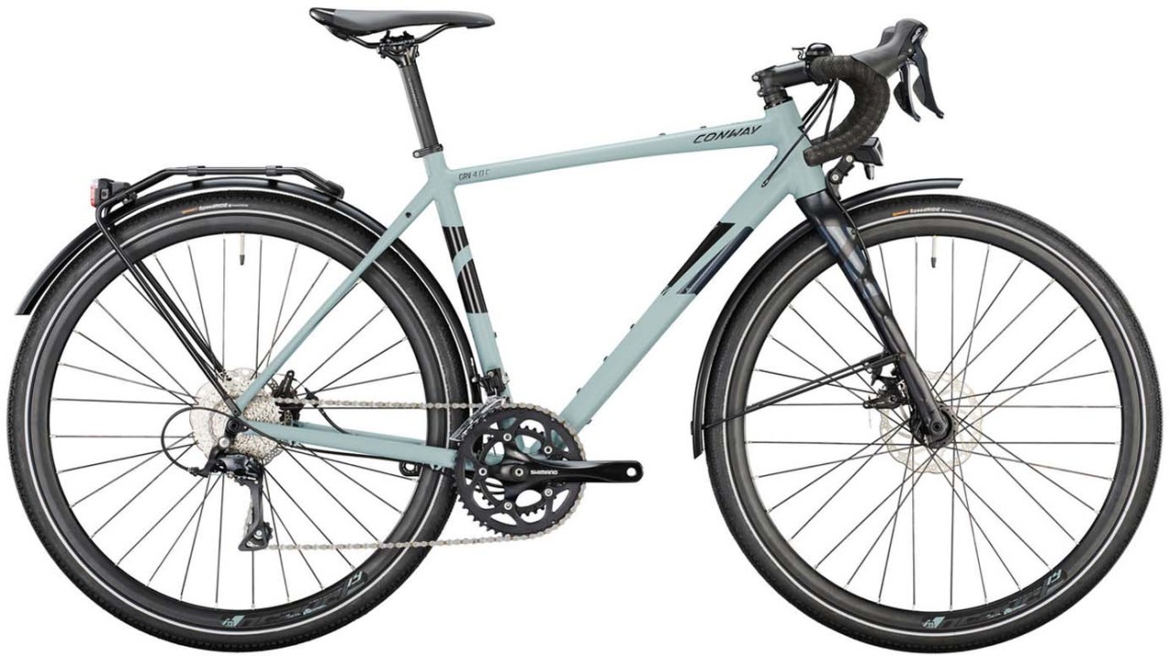 Conway GRV 4.0 C grey matt / black metallic 2022 - Bici Cyclocross