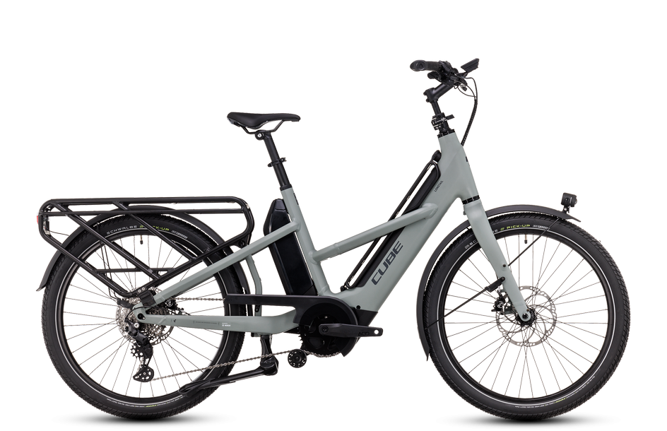 Cube Longtail Sport Hybrid 1350 swampgrey n reflex 2024 - E-Bike Bici Cargo