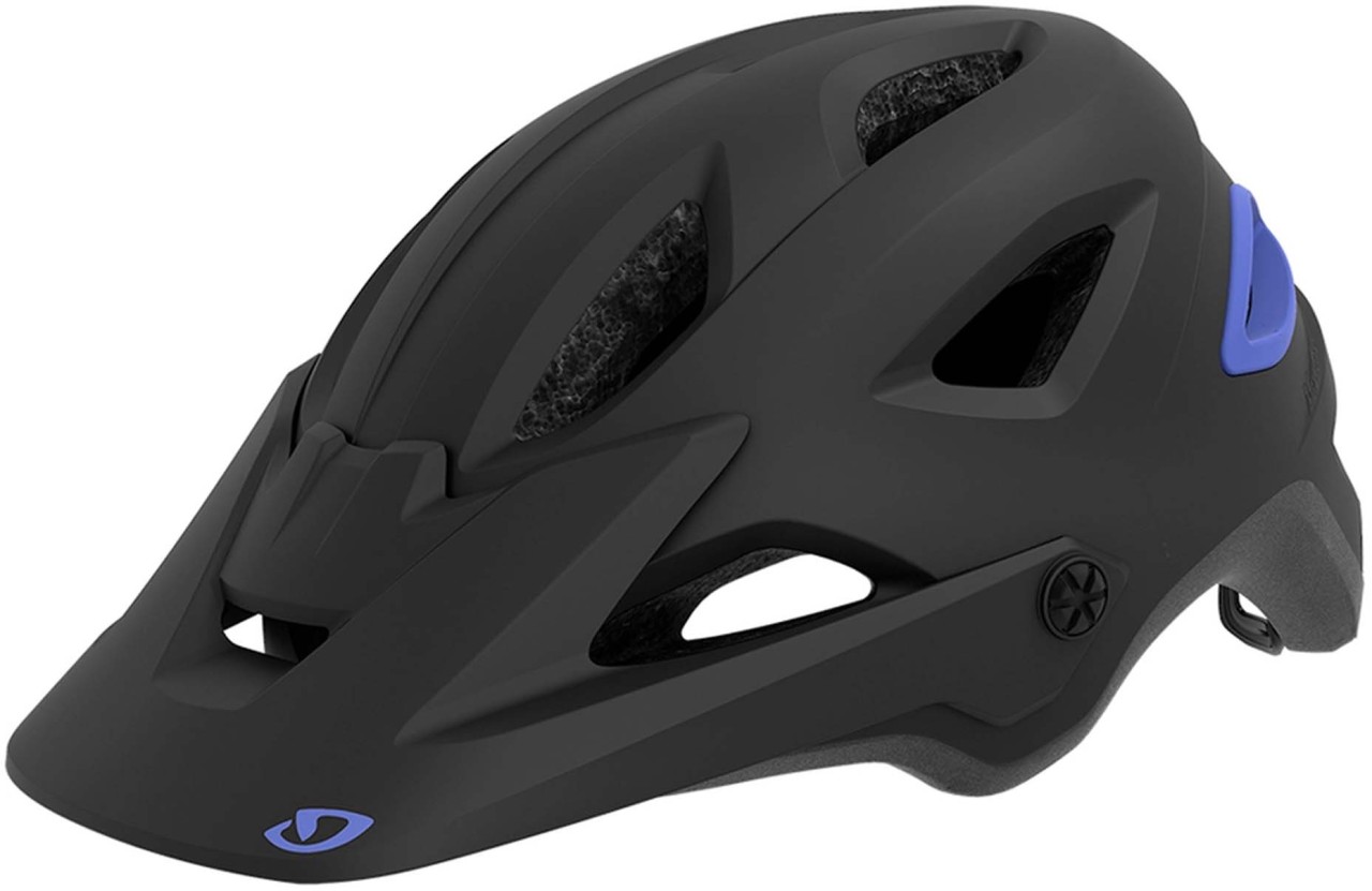 Giro Montara Mips nero opaco/viola elettrico