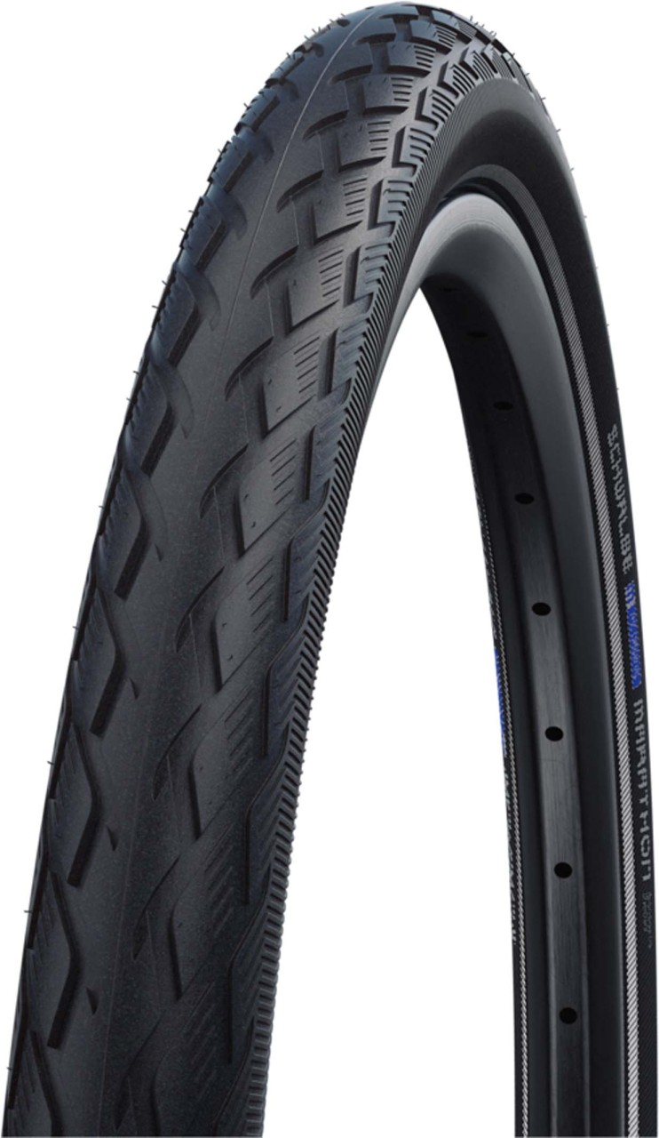 Schwalbe Pneumatici Marathon GreenGuard Performance 28 pollici, Nero-Reflex