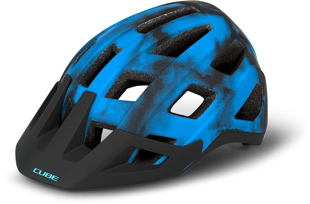 Cube Casco BADGER - blu