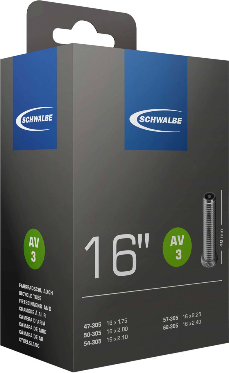 Schwalbe Tubo flessibile AV n. 3 16"