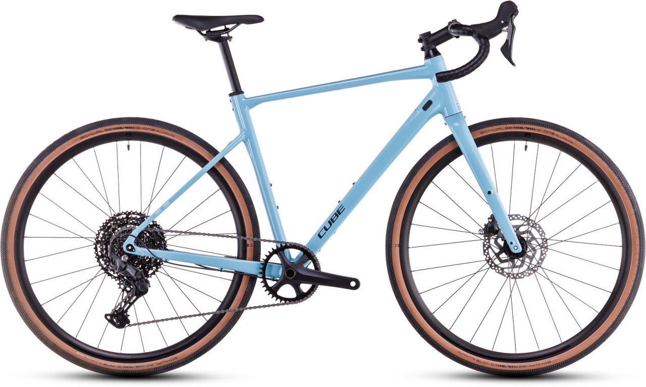 Cube Nuroad Pro mayablue n black 2025 - Bicicletta da strada