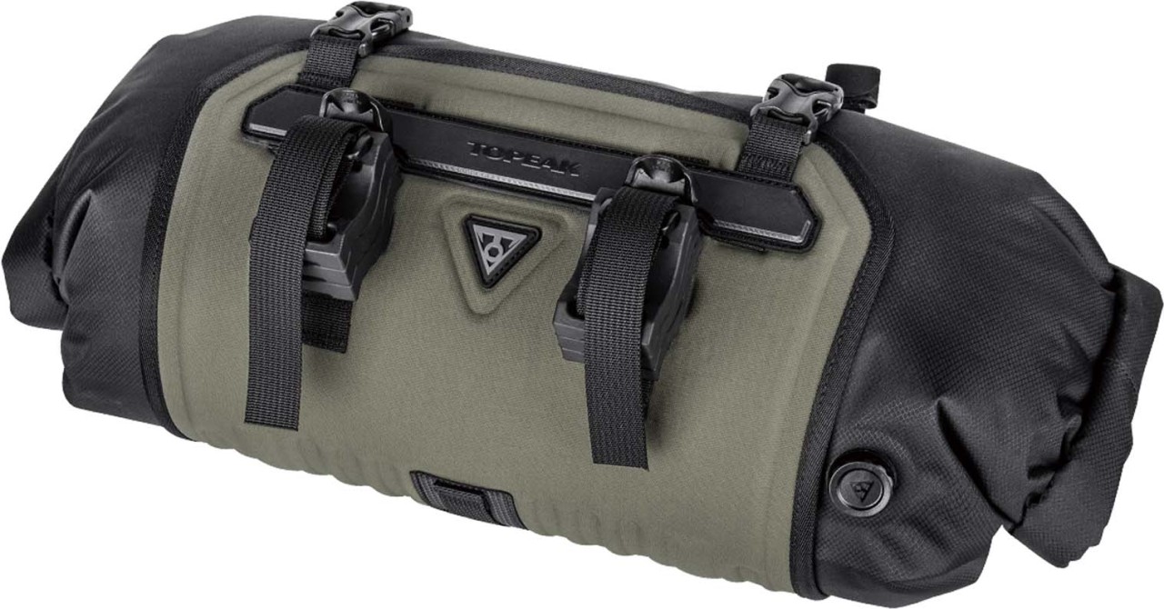 Topeak Borsa manubrio FRONTLOADER verde 8l