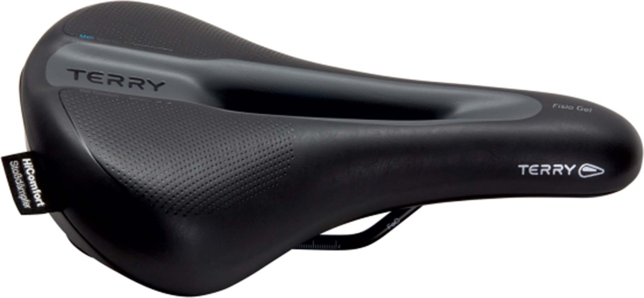 Terry Trekking Sella Fisio Gel Max Touring Uomo, nero