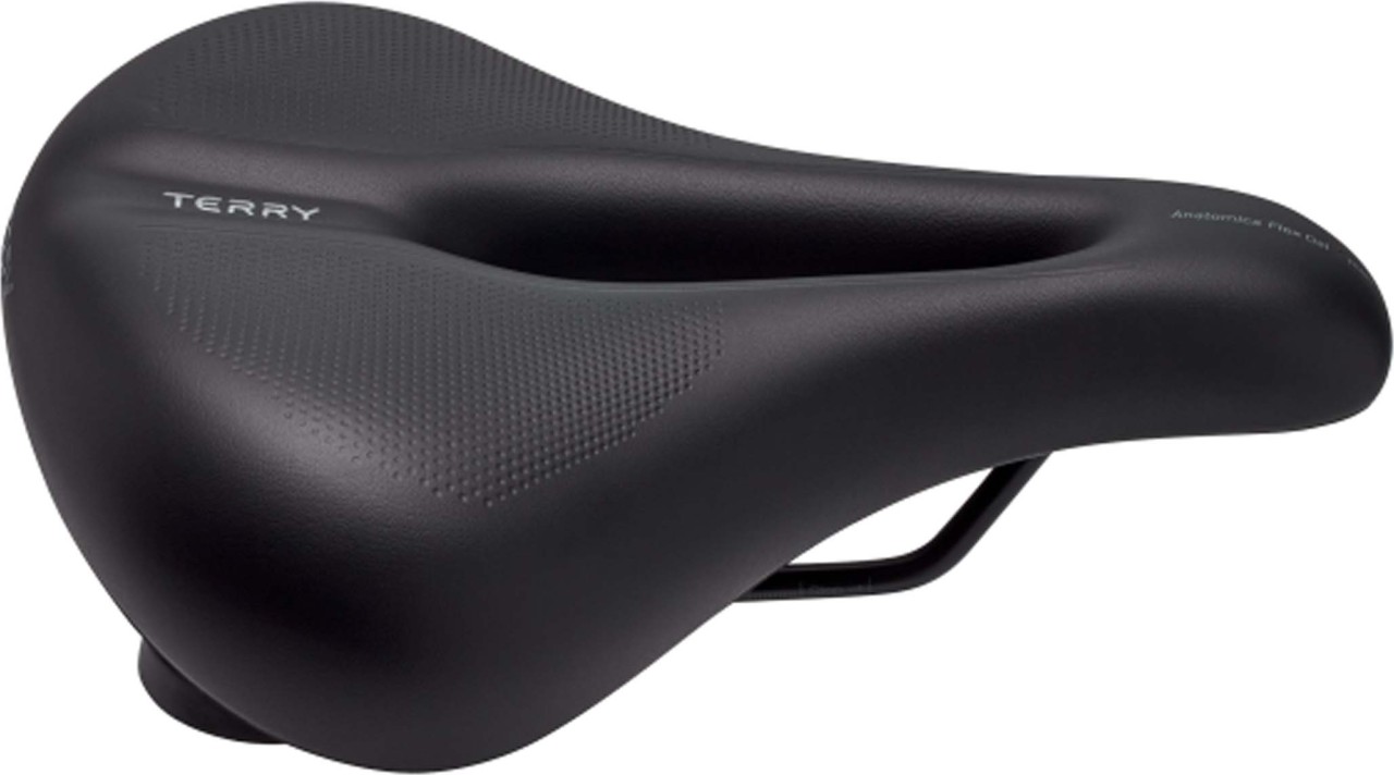 Terry Trekking Sella Anatomica Flex Gel Uomo, nero