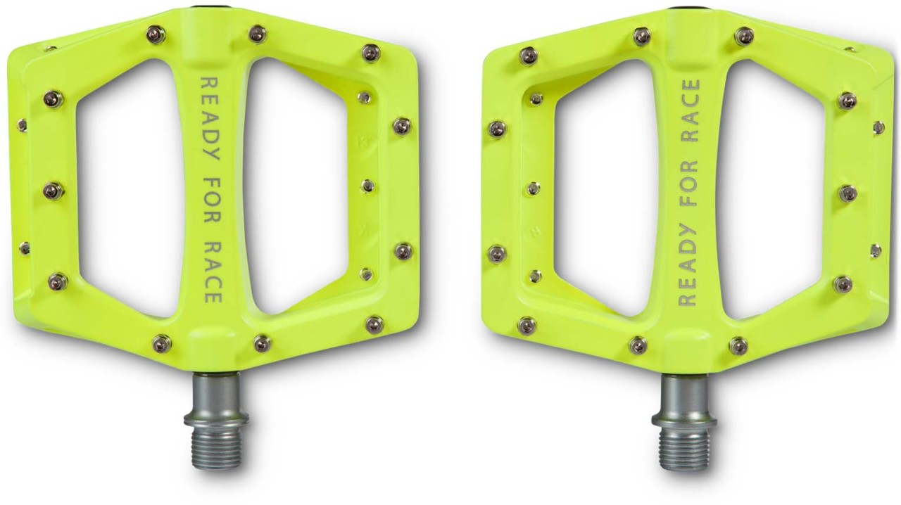 RFR Pedali Flat RACE giallo neon